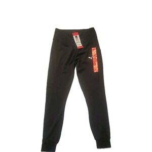 PUMA sweatpants Black M Comfort Athleisure Relaxed Comfort Workout Running‎
